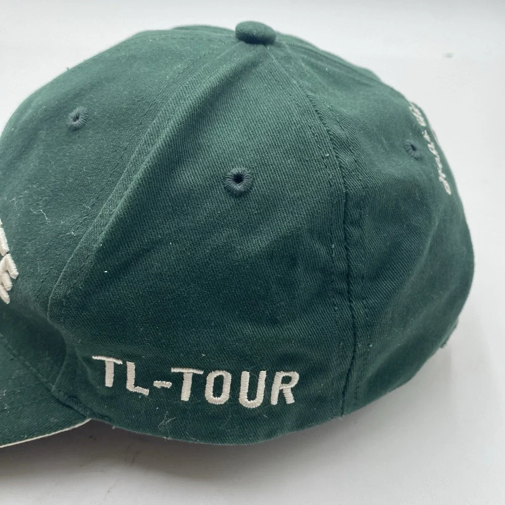 Top Flight Golf TourHat Green Strapback Adjustable Cleaned VGC